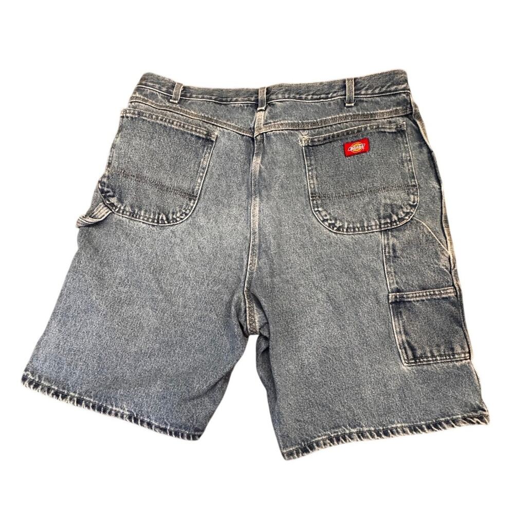 Vintage Y2K Dickies Blue Denim Carpenter Shorts Men’s Size 40 Skater Baggy